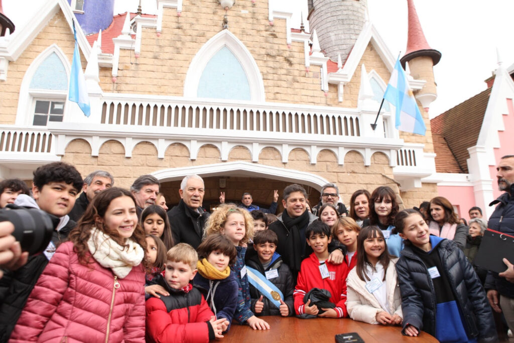 Alak y Kicillof inauguraron la primera etapa de la puesta en valor de la República de los Niños 