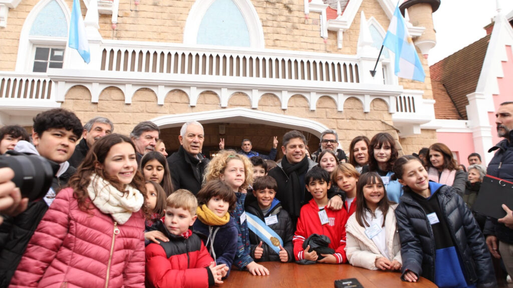 Alak y Kicillof inauguraron la primera etapa de la puesta en valor de la República de los Niños 