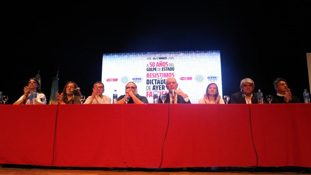 Unidad sindical contra el golpe y el fascismo: el compromiso de Alak y las centrales obreras en La Plata